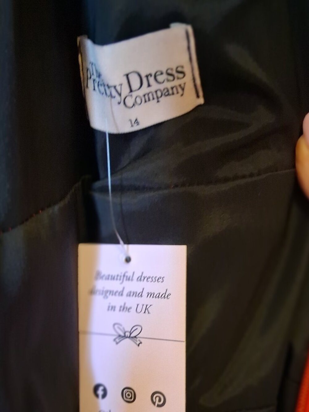 The Pretty Dress Co Riviera Pencil Dress, UK 14, US 12, NWT - Picture 7 of 8
